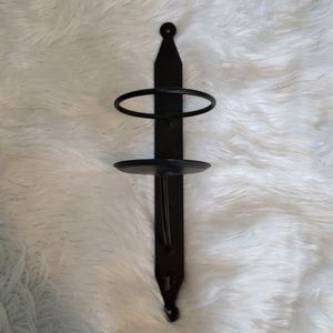 Black Candle Holder